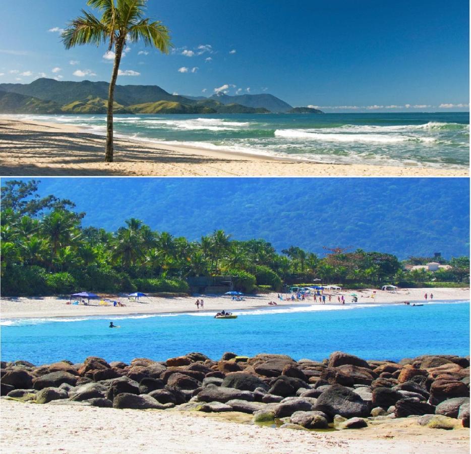 Sun Flat Maresias !! 2 Quartos Piscina Churrasqueira Wifi Estacionamento 230M Da Praia Sao Sebastiao  Dış mekan fotoğraf